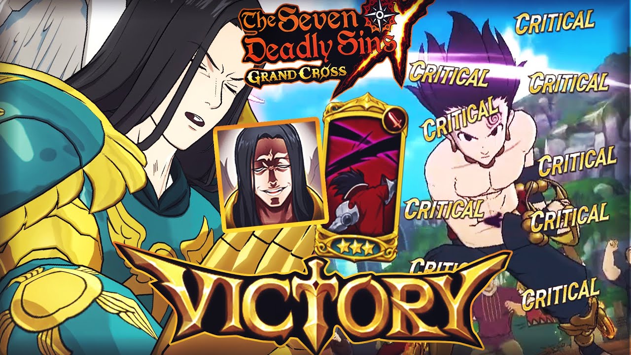 LUDOICEL & CRIT GOD BLUE ZELDRIS BEFORE BUFF! Seven Deadly Sins