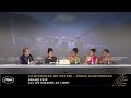 GRAND PRIX – Press Conference – PALMARES – English – Cannes 2024