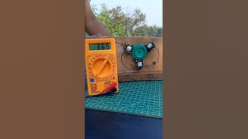 100% Working Ac Generator ⚡ #generator #acgenerator #electrical #experiment #science #shorts