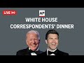 Live white house correspondents dinner 2024 with biden colin jost