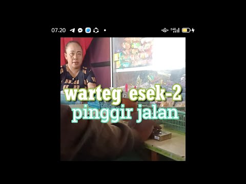 warteg di pinggir jalan Bulakamba Brebes yang menarik