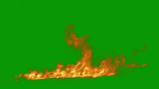 Fire Green Screan Effect Animation #2