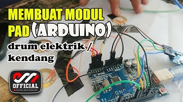 CARA MEMBUAT MODUL DRUM ELEKTRIK menggunakan piezo | Bisa juga untuk kendang (dtx) | DIY