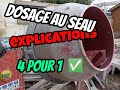 Dosage du beton  explications alexmaking