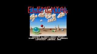 elemental title screen for Atari ST