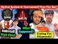 Why Total Gaming said Uninstall Free Fire?😮Health Issue of Badge99!😷Boy crying in Lokesh Gamer live!