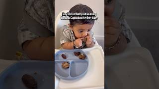 Baby Led Weaning Banana Date Cupcakes | Healthy Baby Food Recipe (No Sugar, No Salt) 🧁✨
