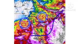 बंगाल की खाड़ी में चक्रवाती तूफान ट्रेक आंध्र प्रदेश उड़ीसा के तटो से टकराएगा Cyclone Remal