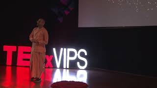 Leading A Fulfilling Life | Amogh Lila Das Prabhu | TEDxVIPS