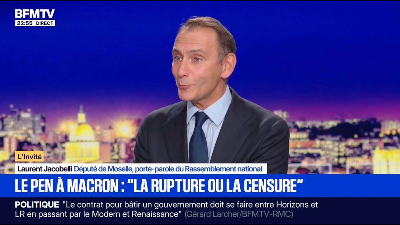 Laurent Jacobelli : "Sébastien Lecornu doit rompre avec le macronisme !" (BFMTV)