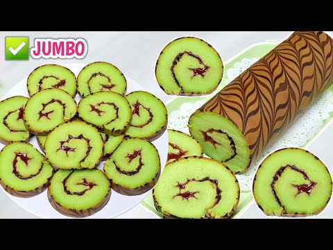 Hasilnya Jumbo Bikin Nagih Bolu Gulung Pandan Anti Lengket Anti Retak Hasilnya Jumbo Bikin Nagih Bolu Gulung Pandan Anti Lengket Anti Retak