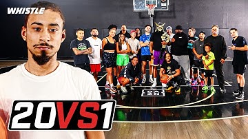 JULIAN NEWMAN VS. 20 HOOPERS 🔥 ft. Rashad McCants & K Showtime
