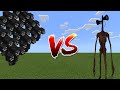 Siren Head vs 1000 Withers - Minecraft