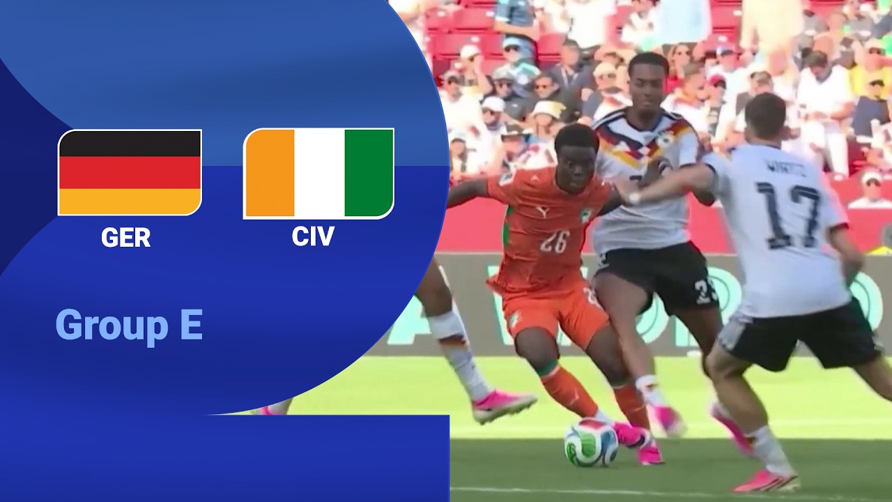Germany 2-1 Côte d'Ivoire | Group E | FIFA World Cup 2026™ Highlights