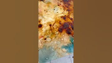 Game-Changing Mixed Media Coffee Texture