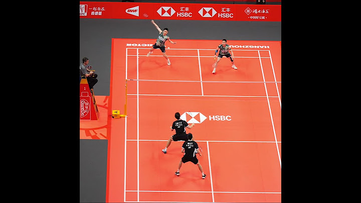 Liu Yuchen   Ou Xuanyi 2 1 Aaron Chia   Soh Wooi Yik #badminton  #aaronchia #sohwooiyik #liuyuchen