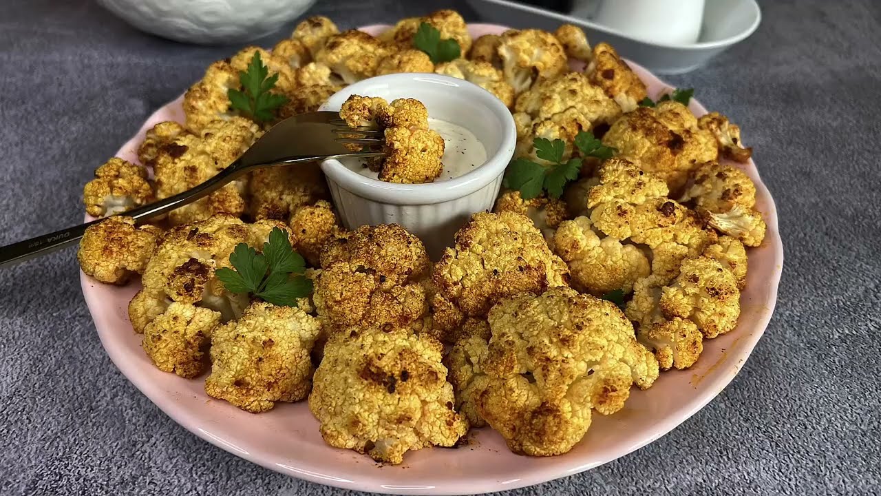 Pieczony kalafior - Pyszny i prosty w przygotowaniu ✅