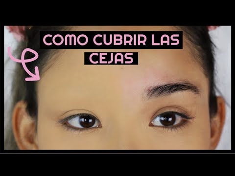 Video: Cómo cubrir las cejas antes de aplicar látex líquido: 10 pasos