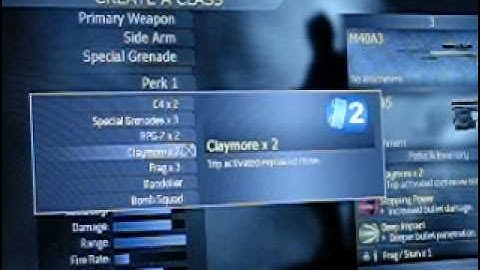 Cod4: Sniper Class Setup