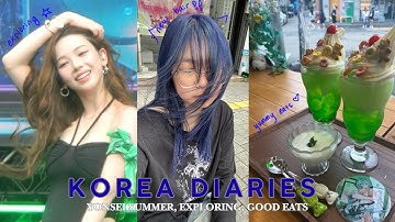korea vlog: yonsei summer, exploring, good eats 🌦️