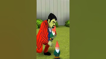 Scary Stranger 3D - Gnome Sweet Gnome | Funny Prank #shorts