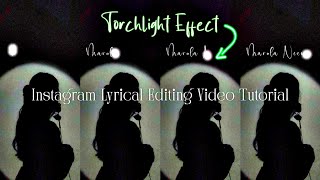 New Viral Lyrical Video Editing In Alight Motion App | Torchlight Text Animation ♥️🥀✨ screenshot 3