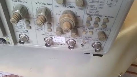 Tektronix 2445B Unpacking Part 1