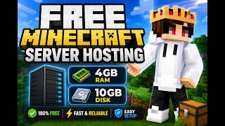 🚀 Best FREE Minecraft Server Hosting in 2026 🔥 No Lag | Easy Setup | Full Tutorial