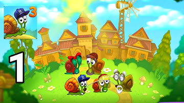 Snail Bob 3 - Gameplay Walkthrough Part 1 - (Android ,iOS)