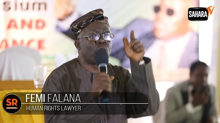Debunking Mike Ozekhome: Gani Fawehinmi Never Defended Corrupt Persons -Femi Falana