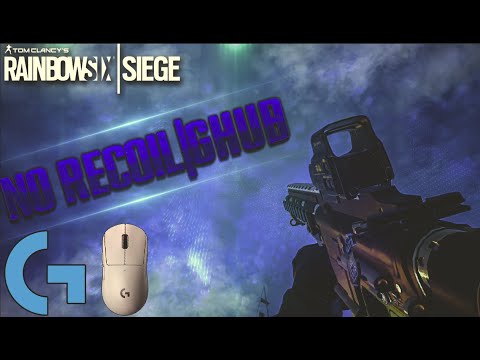 Rainbow Six No Recoil Script Logitech ( all operators )