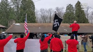 Neo-Nazis, White Lives Matter and Proud Boys Protest Drag Story Hour event in Wadsworth Ohio