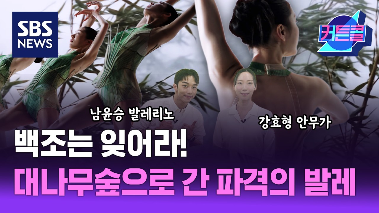 백조는 잊어라! 대나무 숲으로 간 파격의 발레ㅣ안무가 강효형 발레리노 남윤승 [커튼콜 312]