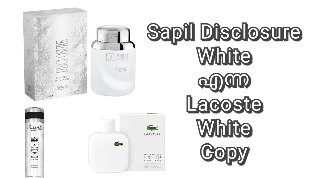 Sapil Disclosure White Perfume Deodorant for Men Malayalam Review
