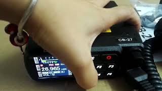New and hot sell mini cb radio QYT CB-27 with 9 channel 4W mini CB RADIO
