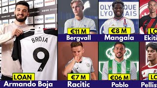 🚨 ALL DEADLINE CONFIRMED TRANSFERS WINTER SUMMER 2024 ✅️, Boja pellistri, , Bergvall , Ekitike,🔥