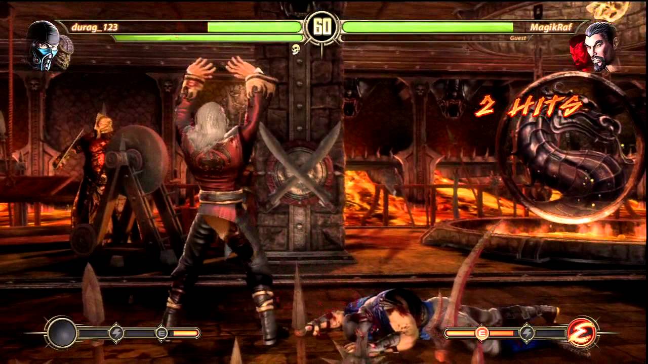 Mortal Kombat 9 MK9 durag 123 Vs MagikRaf & Steakz_Teacher (Guest)