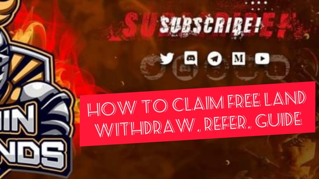 Chain of Legends Free NFT Land, Refer and Withdrawal Guide 