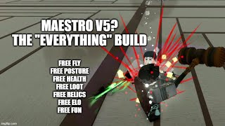 Maestro Cheese V5 Build Showcase | Deepwoken screenshot 5