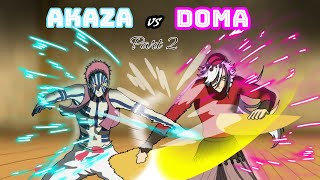 Akaza vs Doma Part II - Demon Slayer Fan Animation