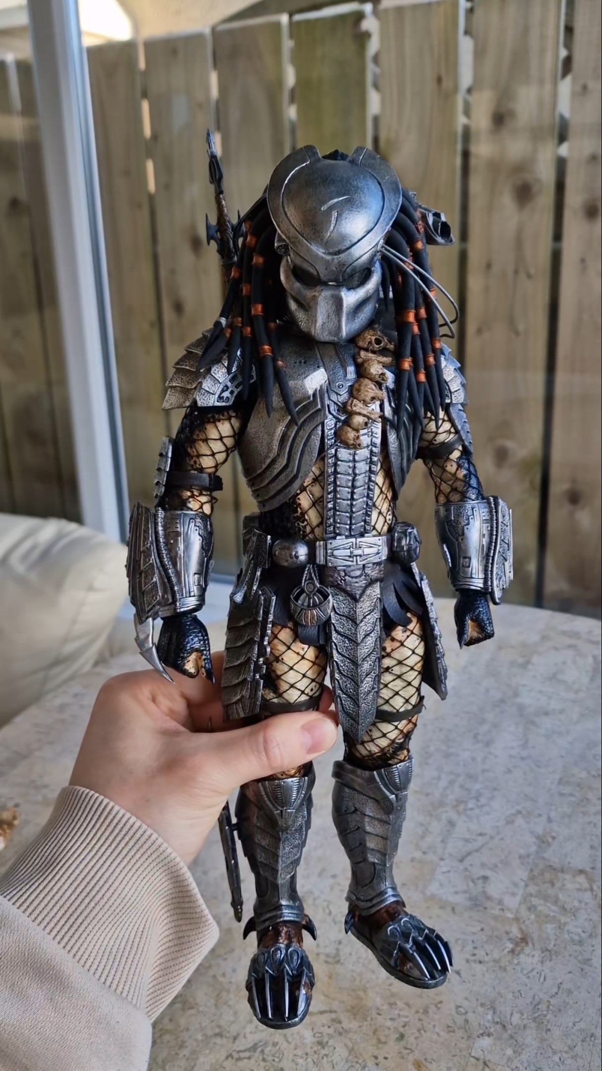 Hot Toys Alien Vs Predator Scar Predator 1/6 Figure 🔥 #hottoys