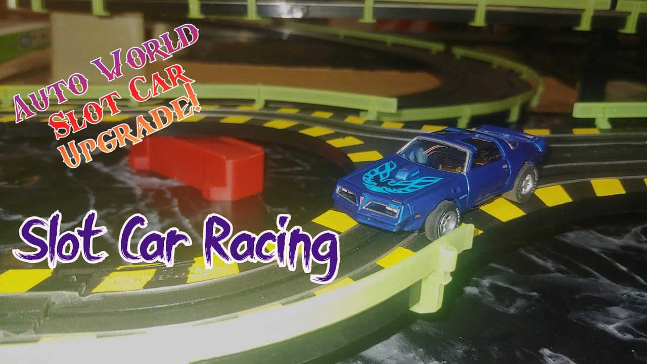 Auto World Upgrade And Slot Car Racing Night Glow In The Dark Tyco AFX