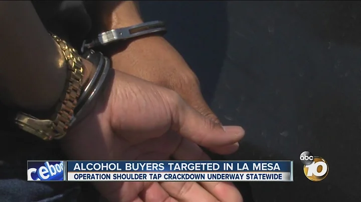 'Operation Shoulder Tap' crackdown busts people who buy alcohol for minors