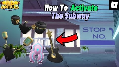 [EVENT] How To Activate The Subway | ROBLOX RB Battles ^^