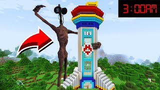 SIRENHEAD ATTACKED THE PAW PATROL TOWER! (Ps3/Xbox360/PS4/XboxOne/PE/MCPE)