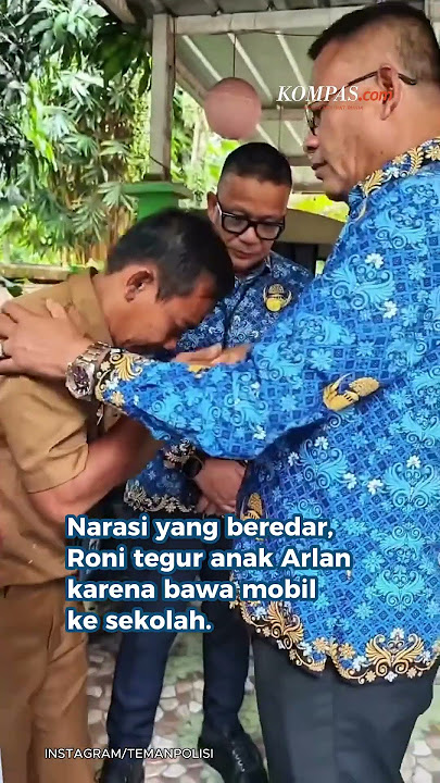 Wali Kota Prabumulih Peluk Kepsek dan Satpam SMPN 1, Hadiahi Motor Listrik