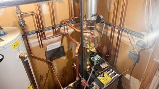 Weil McLain CGA4 Boiler Installation in an Apartment Complex!