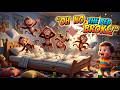 Five Little Monkeys Jumping on the Bed 🐵🛏️🎵 | Fun Nursery Rhyme for Kids &amp; Toddlers 🌈👶