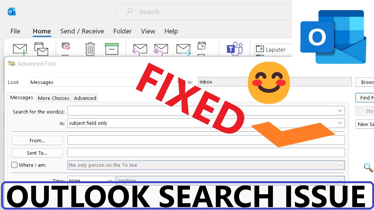  Resolved Outlook Search Not Showing Recent Emails KB5008212 YouTube