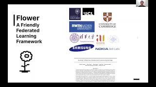 Wake up and smell the Flower(s), a new open-source federated learning framework by Daniel J. Beutel